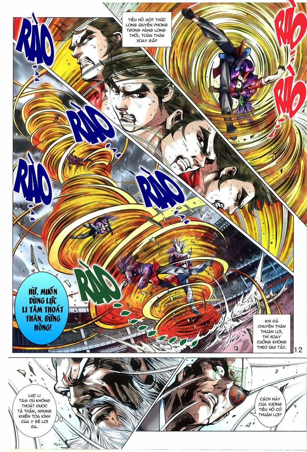 Truyện Tranh Tân Tác Long Hổ Môn trang 4