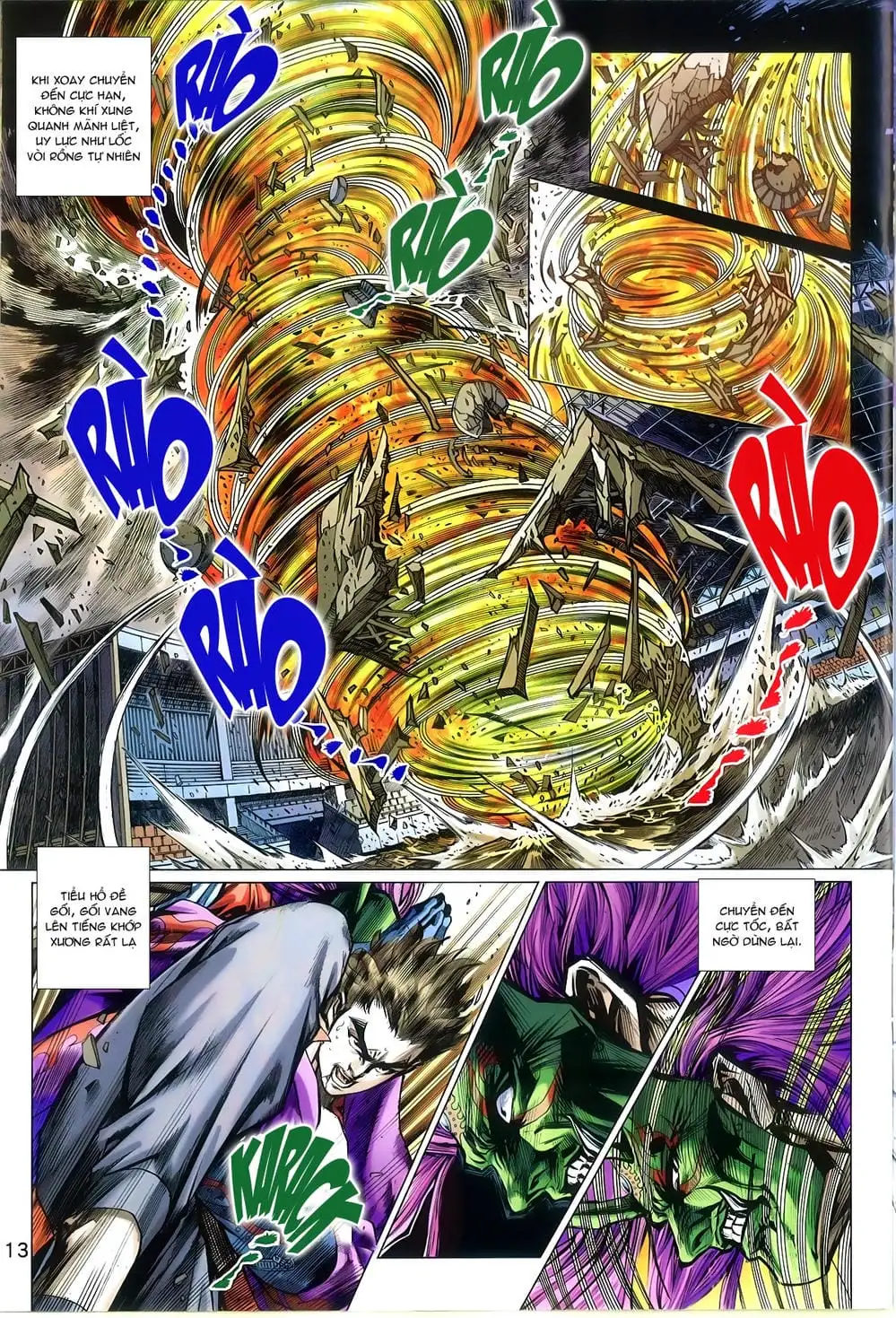 Truyện Tranh Tân Tác Long Hổ Môn trang 4