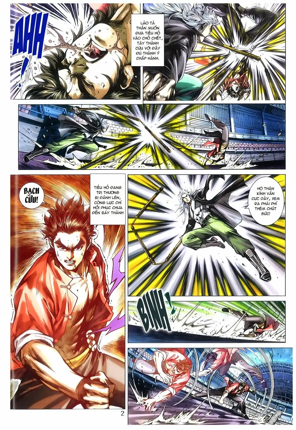 Truyện Tranh Tân Tác Long Hổ Môn trang 4