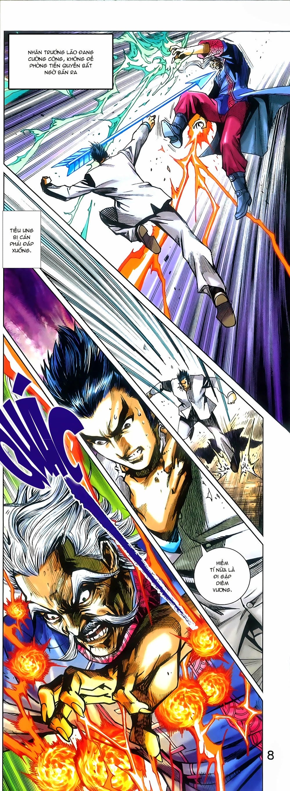 Truyện Tranh Tân Tác Long Hổ Môn trang 4