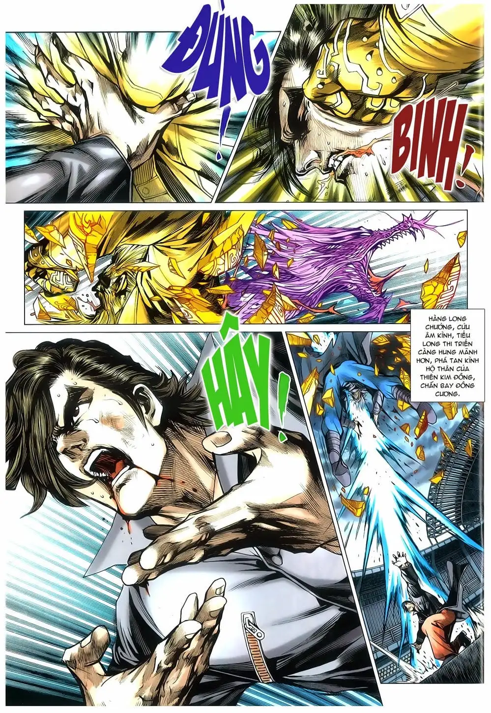 Truyện Tranh Tân Tác Long Hổ Môn trang 4