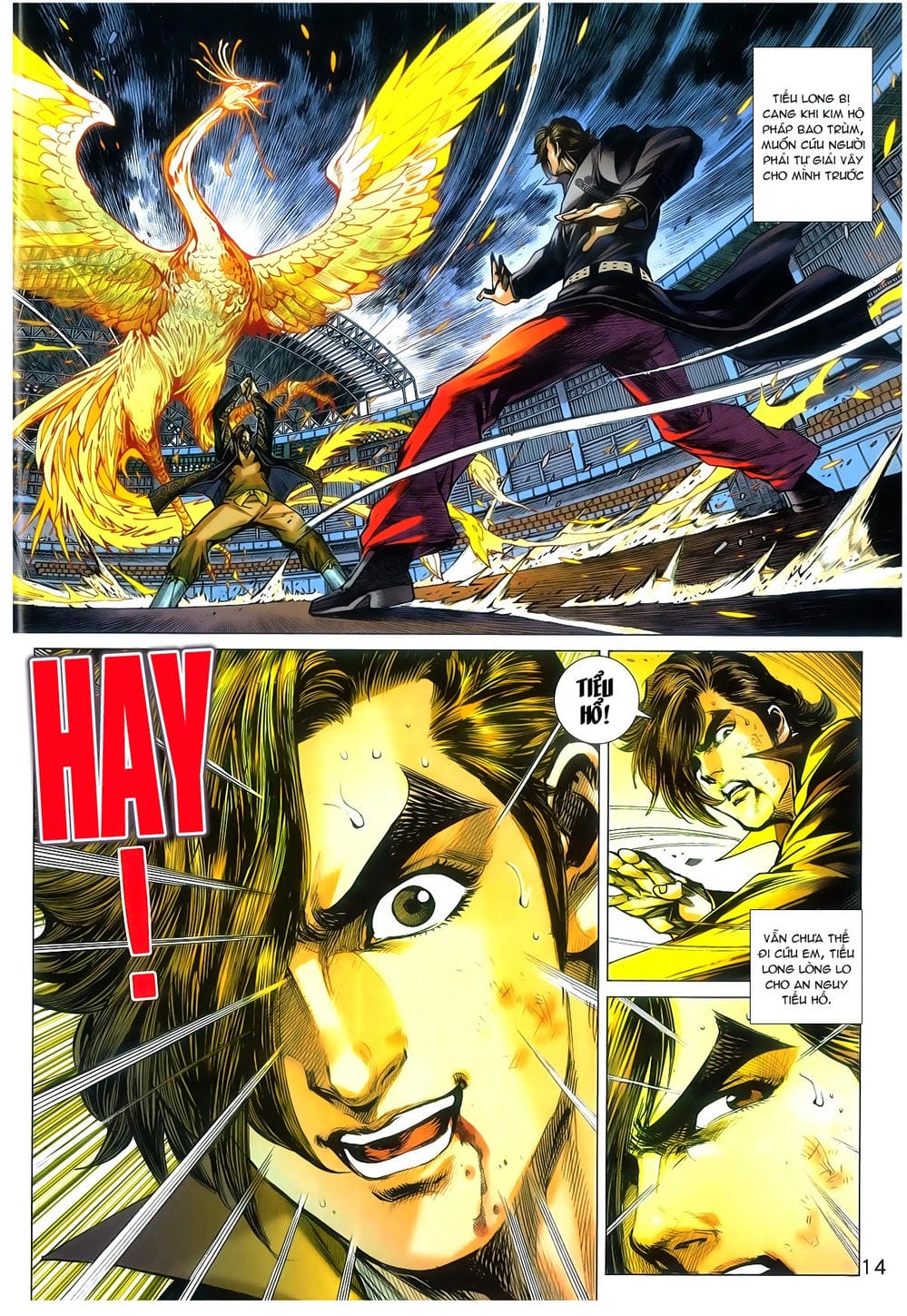 Truyện Tranh Tân Tác Long Hổ Môn trang 4