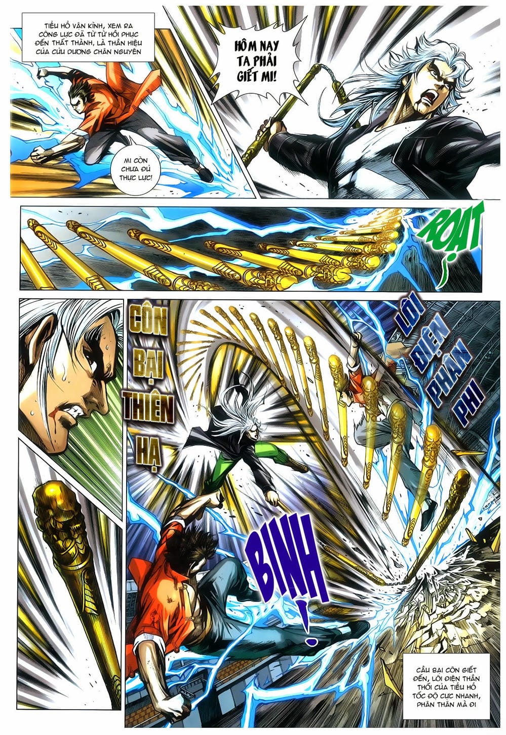 Truyện Tranh Tân Tác Long Hổ Môn trang 4