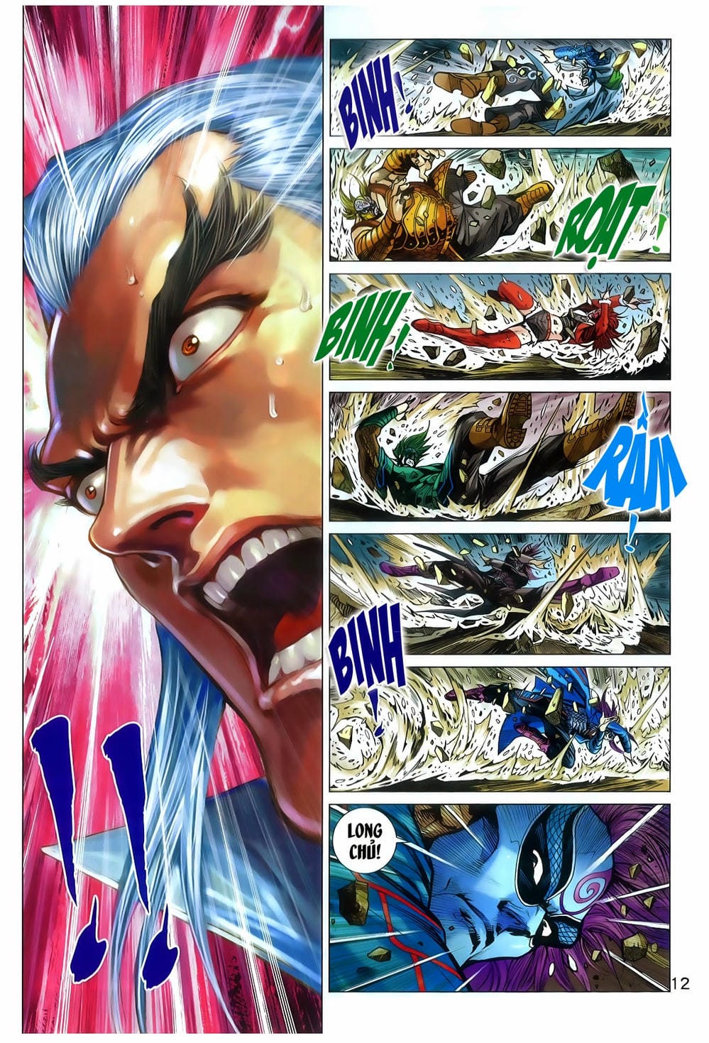 Truyện Tranh Tân Tác Long Hổ Môn trang 4