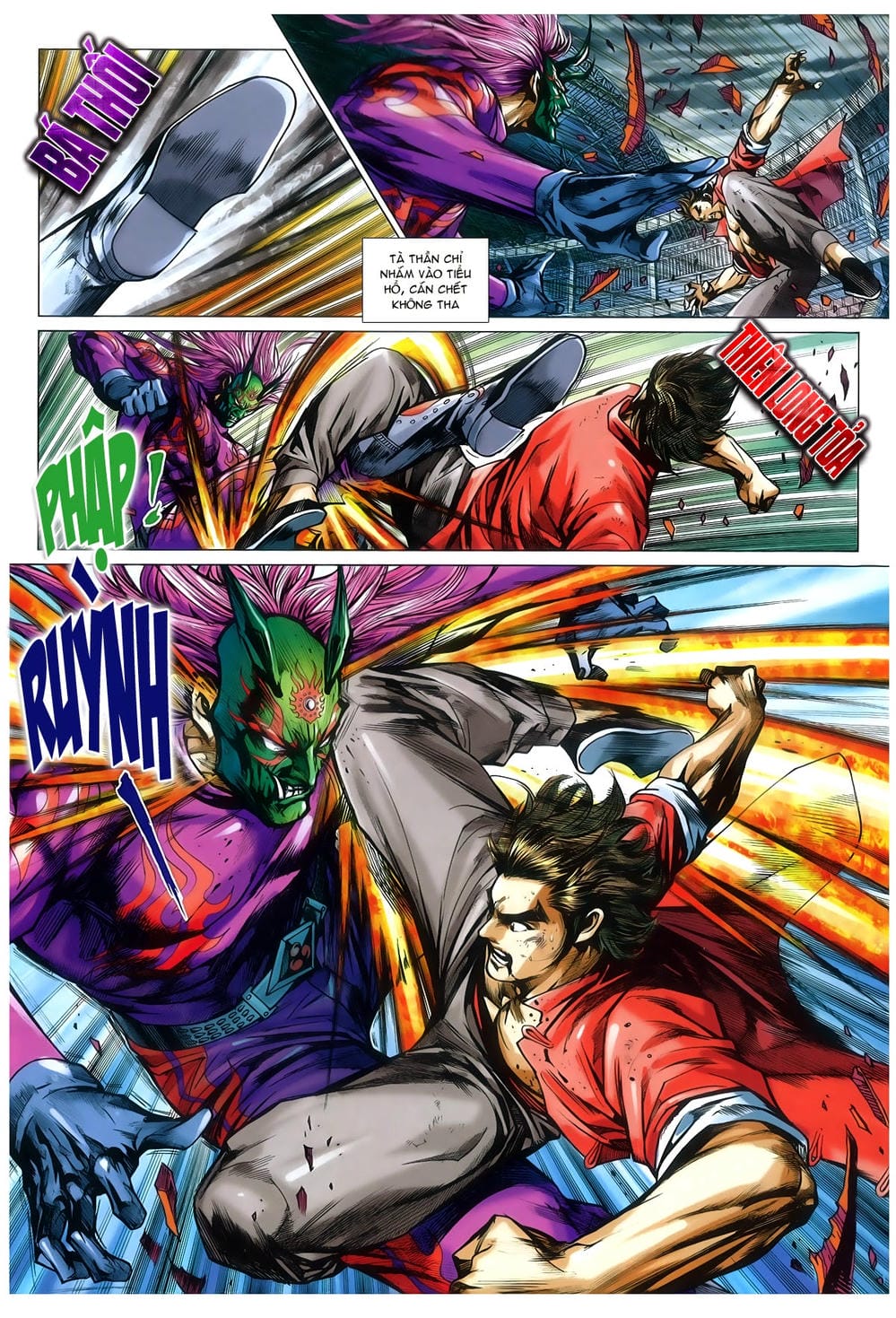 Truyện Tranh Tân Tác Long Hổ Môn trang 4