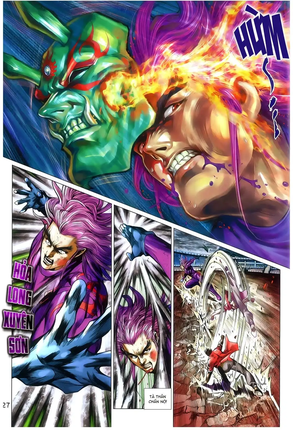 Truyện Tranh Tân Tác Long Hổ Môn trang 4