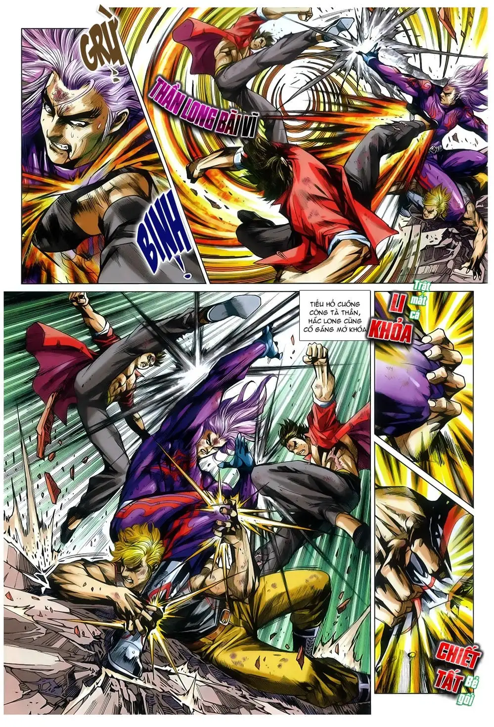 Truyện Tranh Tân Tác Long Hổ Môn trang 4