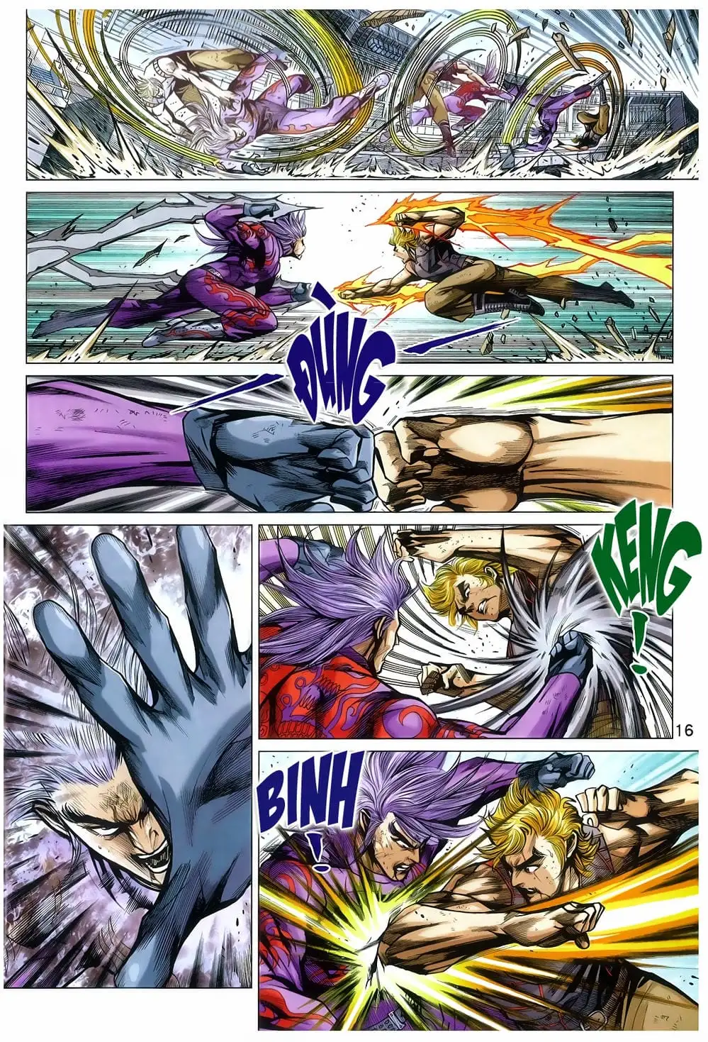 Truyện Tranh Tân Tác Long Hổ Môn trang 4