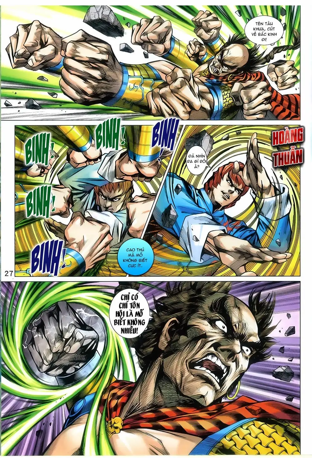 Truyện Tranh Tân Tác Long Hổ Môn trang 4