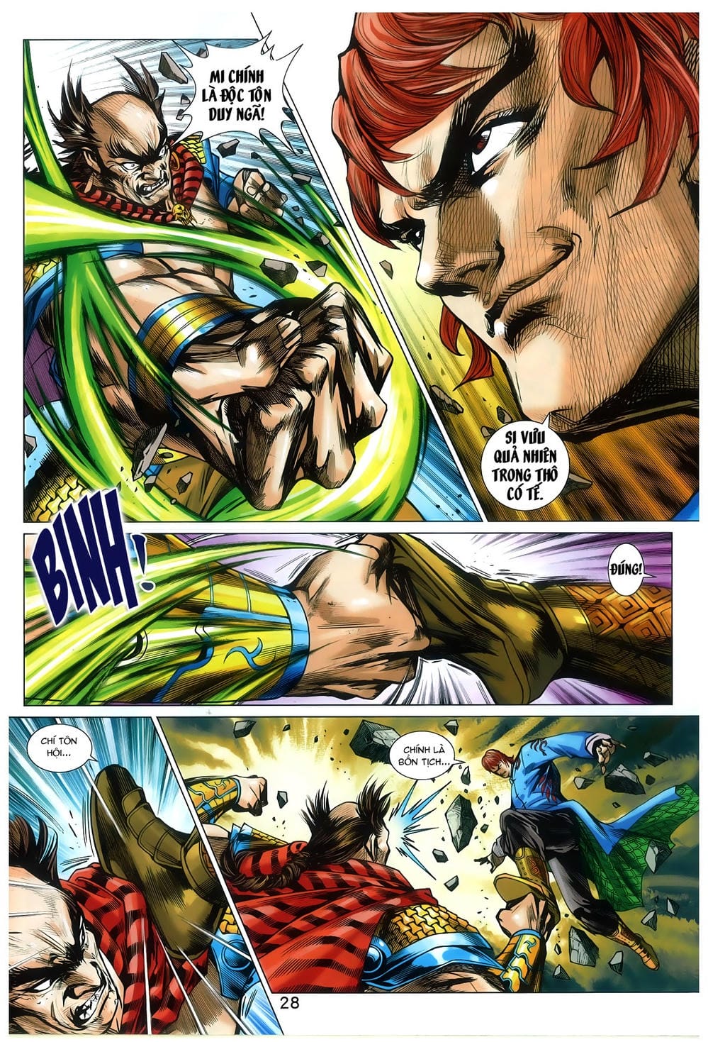 Truyện Tranh Tân Tác Long Hổ Môn trang 4