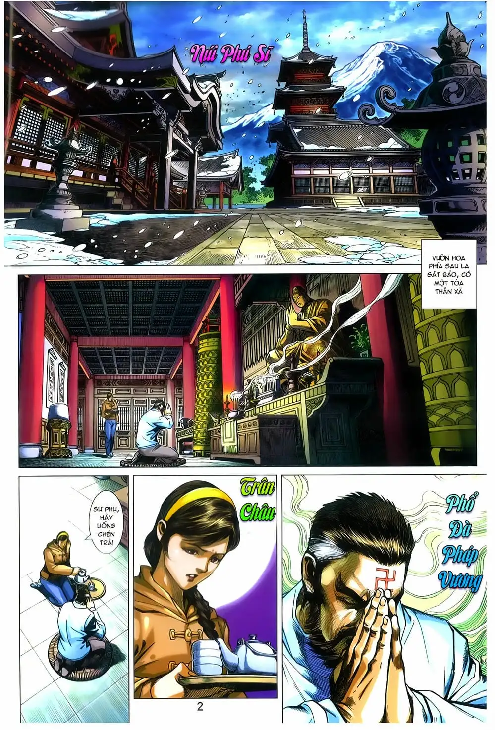 Truyện Tranh Tân Tác Long Hổ Môn trang 4