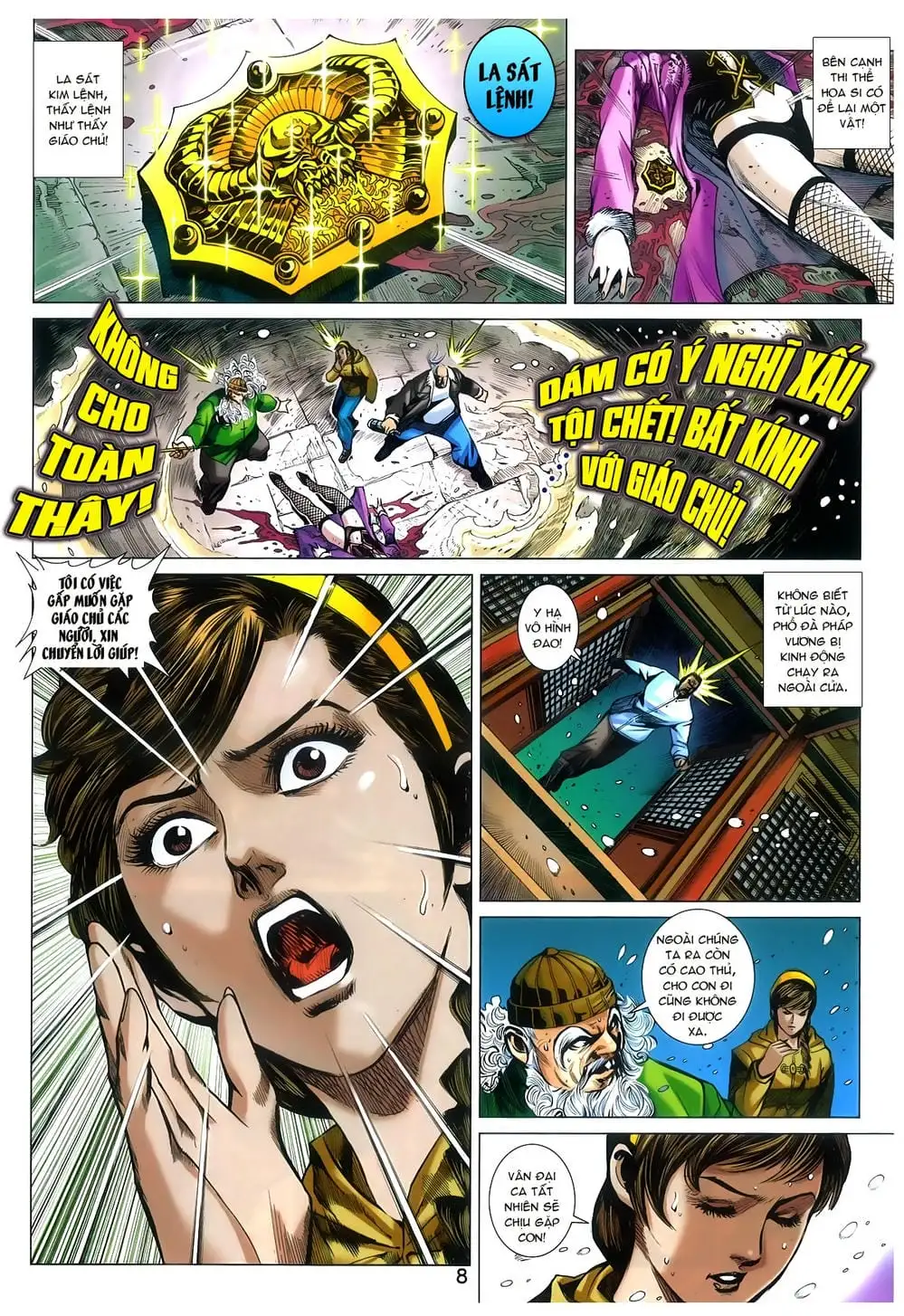 Truyện Tranh Tân Tác Long Hổ Môn trang 4