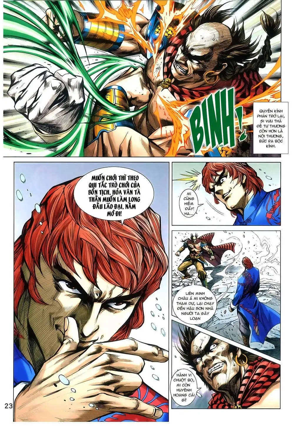 Truyện Tranh Tân Tác Long Hổ Môn trang 4