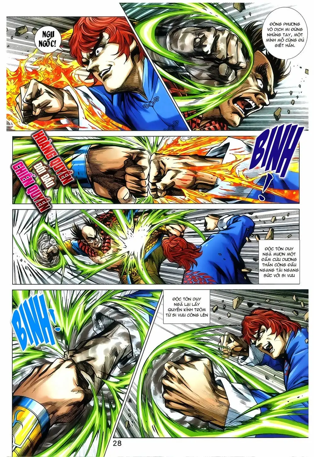 Truyện Tranh Tân Tác Long Hổ Môn trang 4