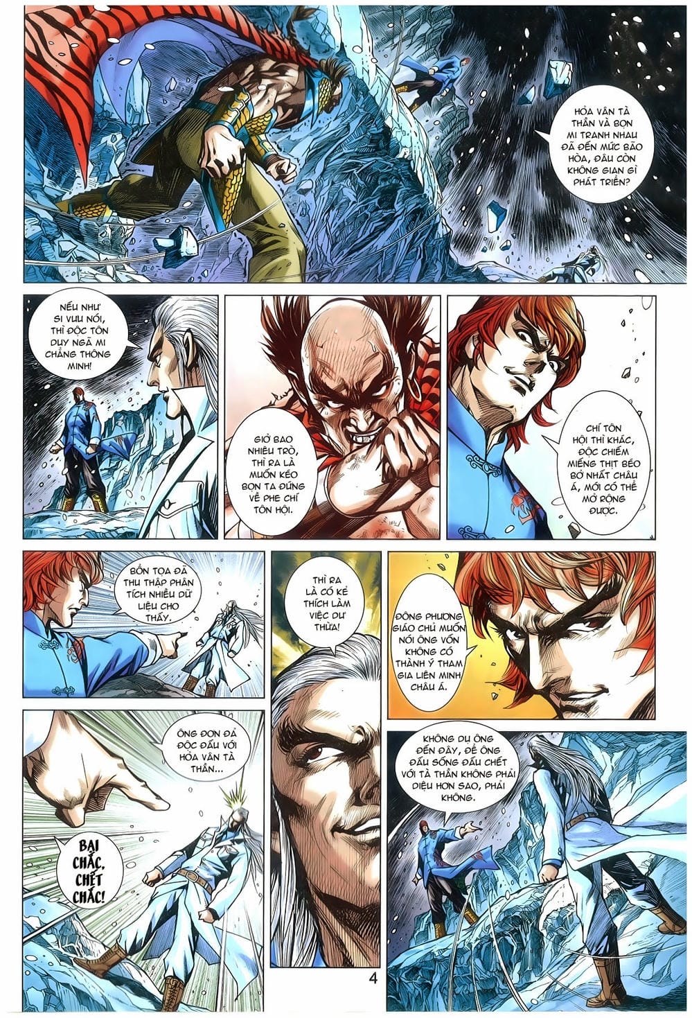 Truyện Tranh Tân Tác Long Hổ Môn trang 4