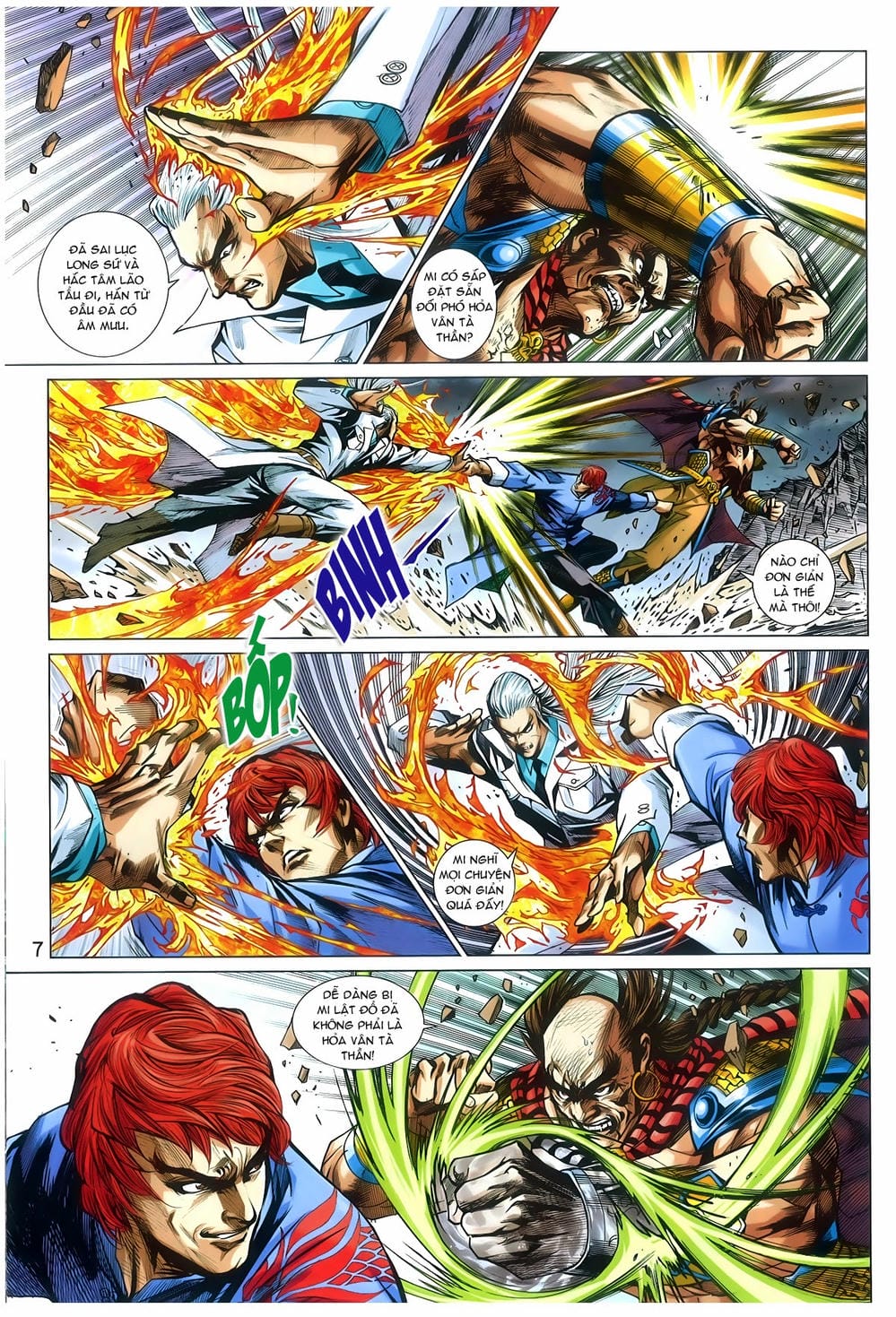 Truyện Tranh Tân Tác Long Hổ Môn trang 4