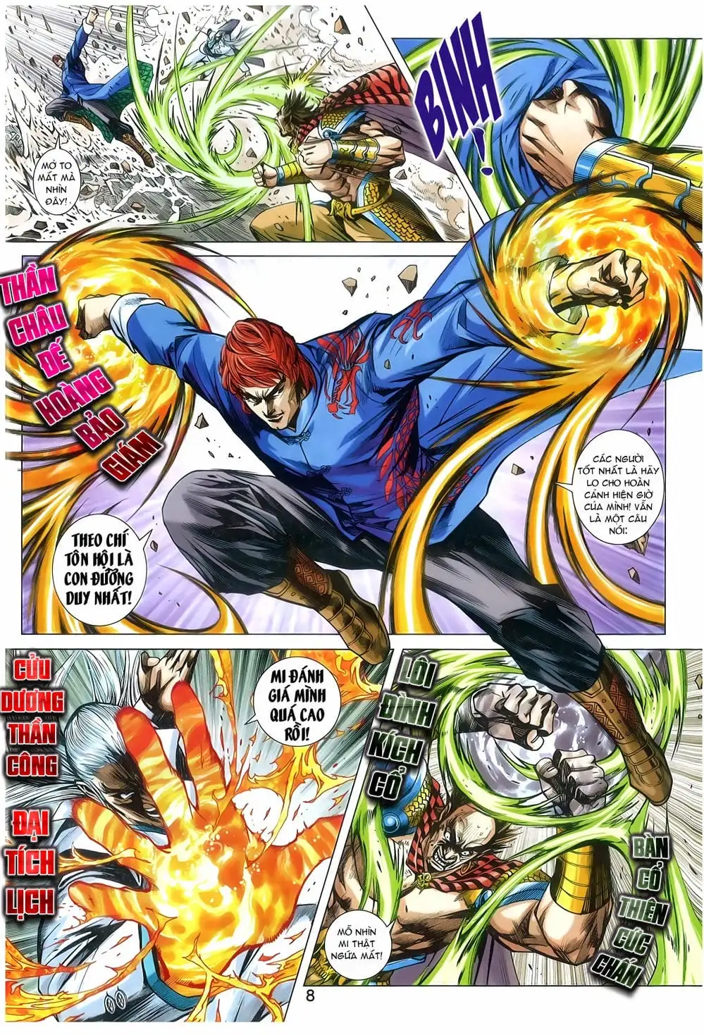 Truyện Tranh Tân Tác Long Hổ Môn trang 4