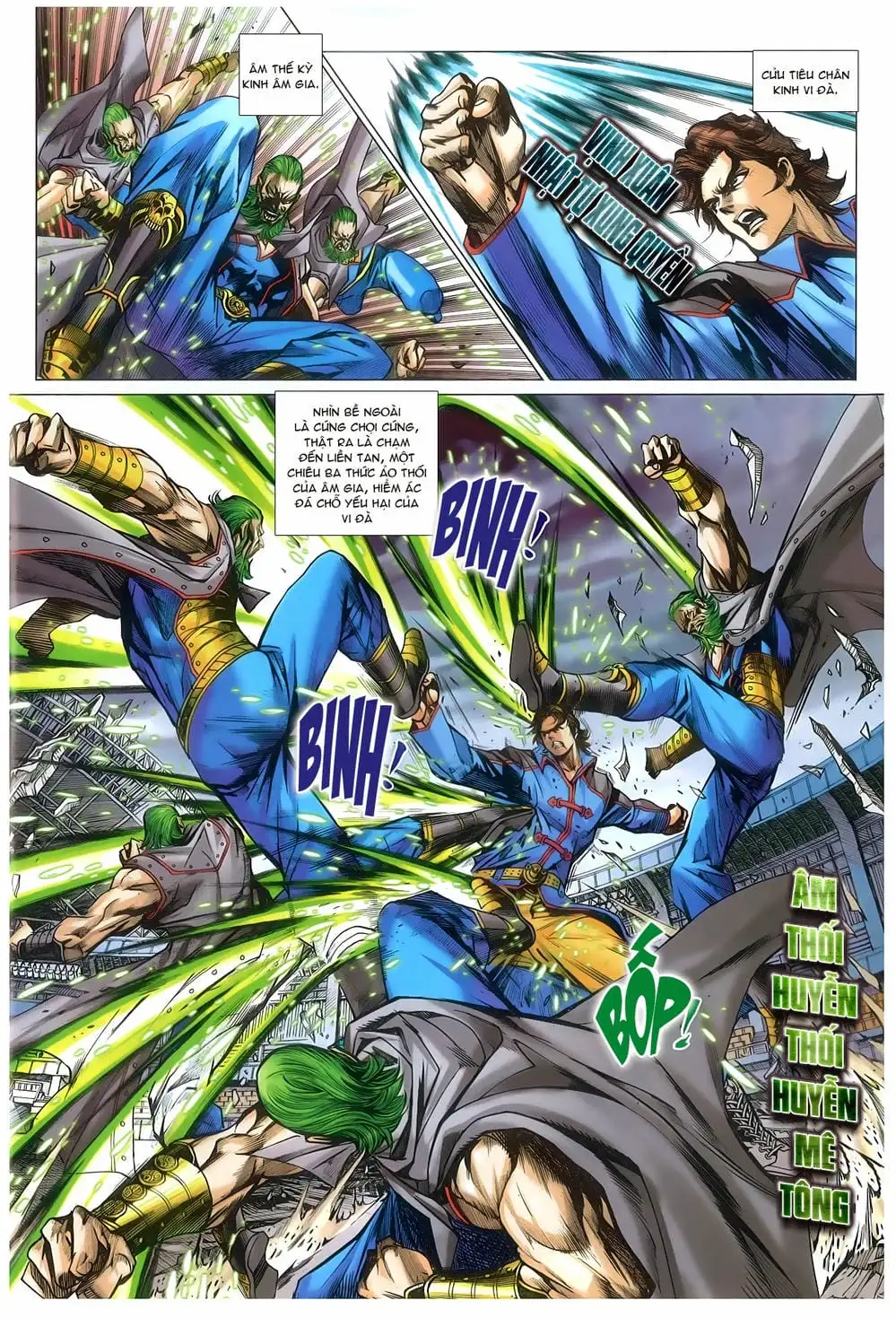 Truyện Tranh Tân Tác Long Hổ Môn trang 4