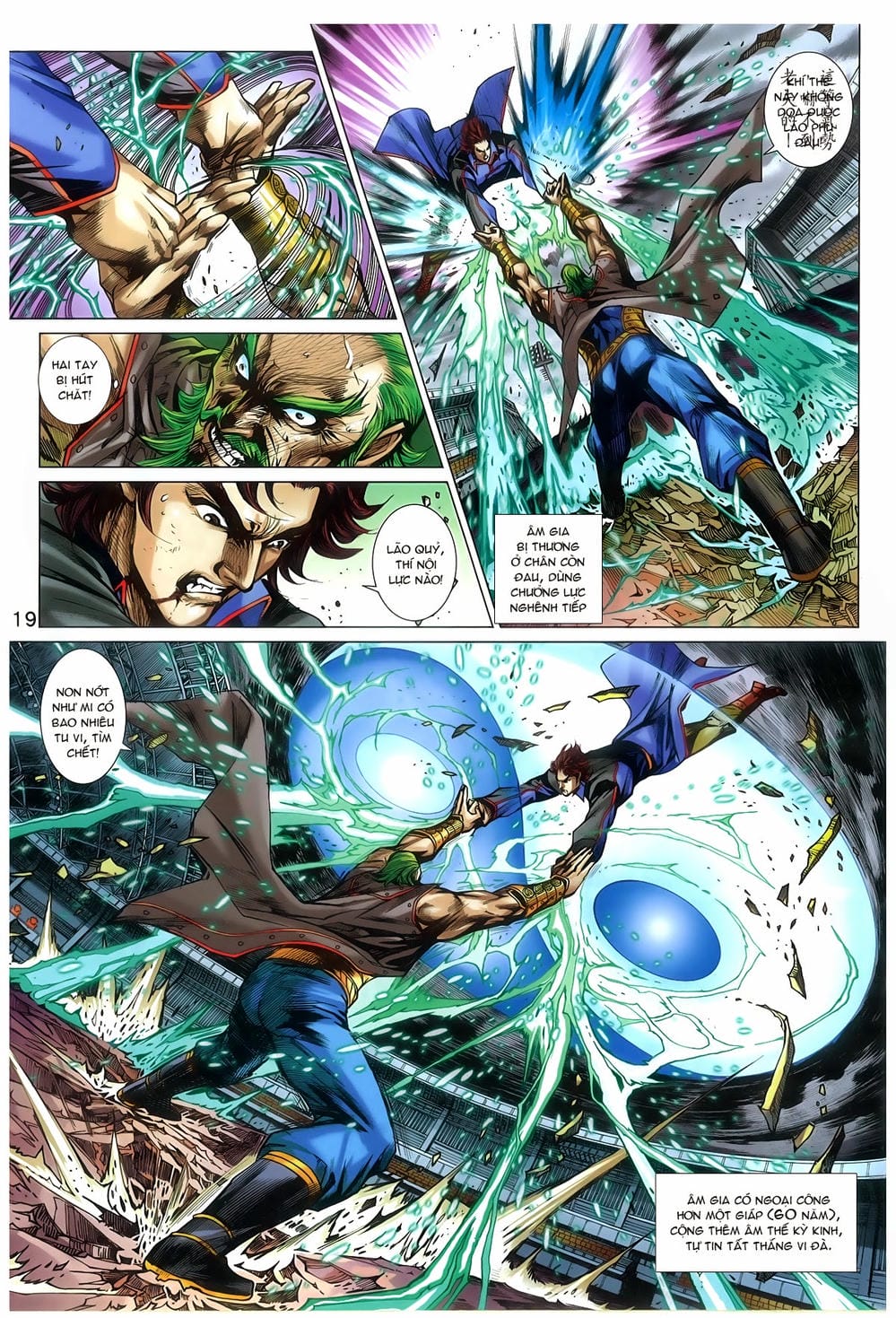 Truyện Tranh Tân Tác Long Hổ Môn trang 4