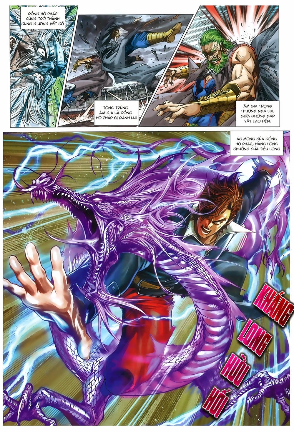 Truyện Tranh Tân Tác Long Hổ Môn trang 4
