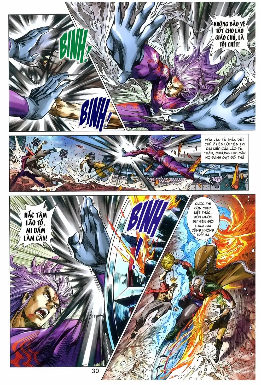 Truyện Tranh Tân Tác Long Hổ Môn trang 4