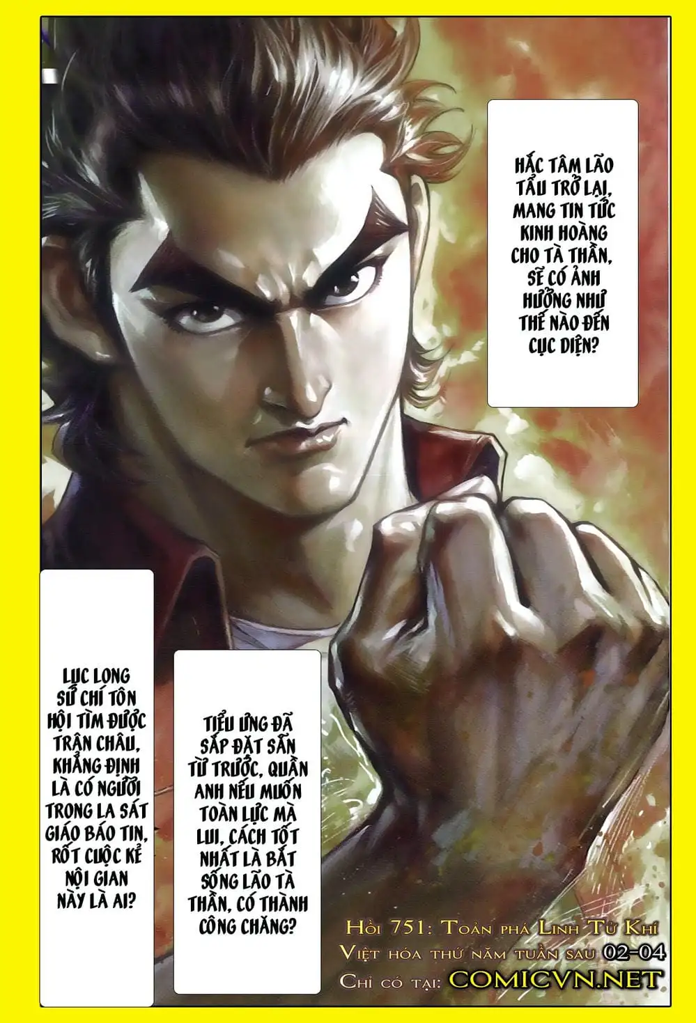 Truyện Tranh Tân Tác Long Hổ Môn trang 4
