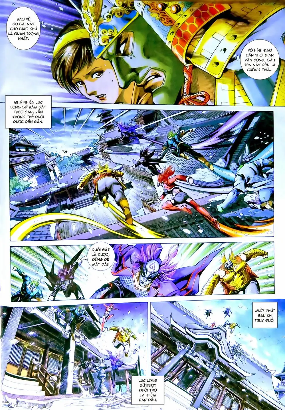 Truyện Tranh Tân Tác Long Hổ Môn trang 4
