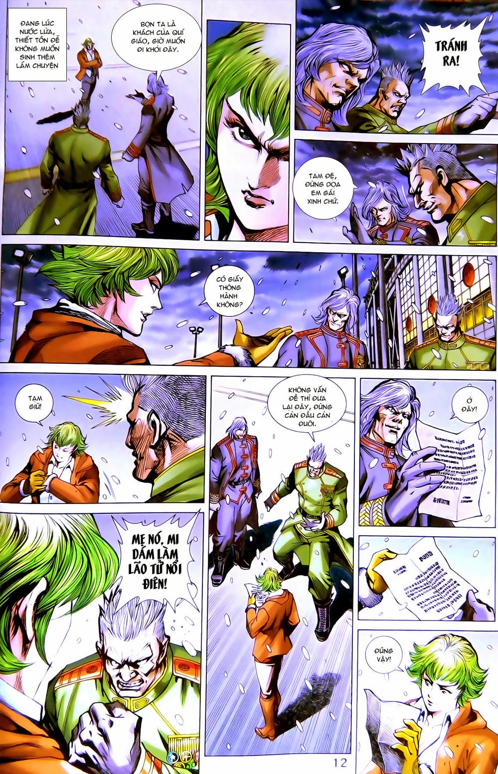 Truyện Tranh Tân Tác Long Hổ Môn trang 4