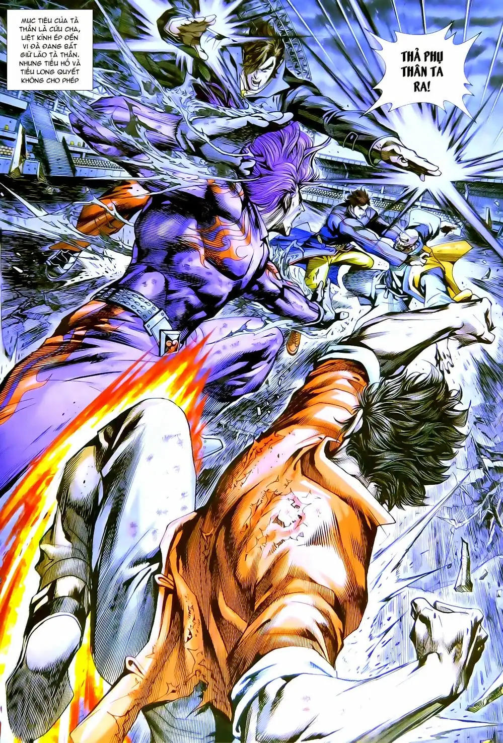 Truyện Tranh Tân Tác Long Hổ Môn trang 4