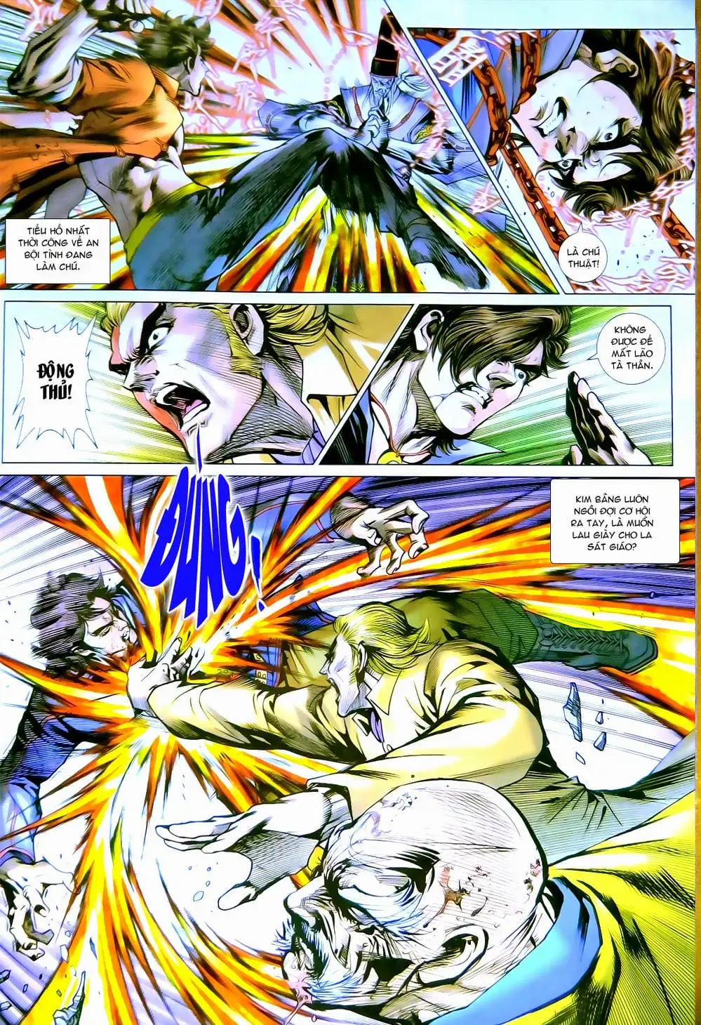 Truyện Tranh Tân Tác Long Hổ Môn trang 4