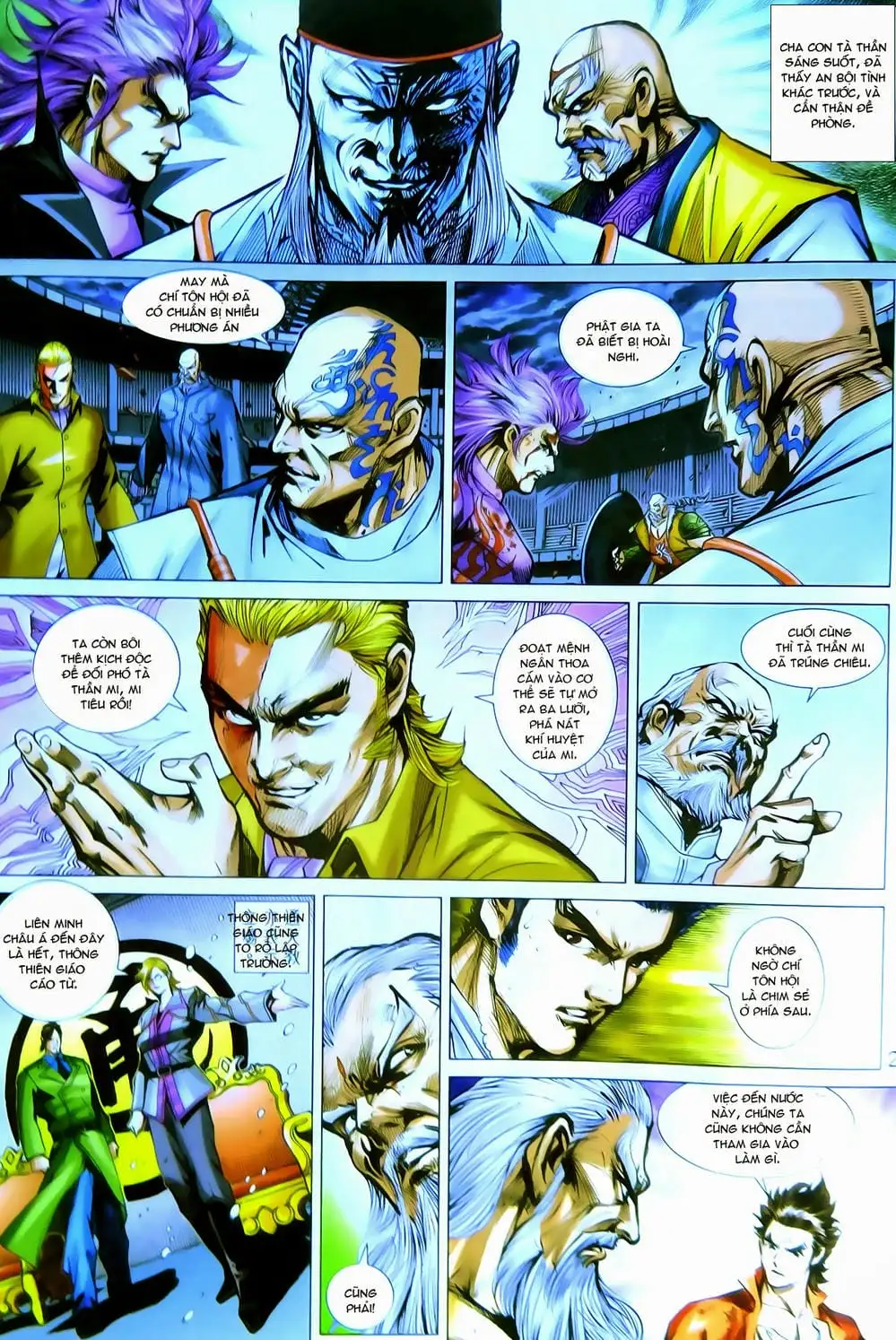 Truyện Tranh Tân Tác Long Hổ Môn trang 4