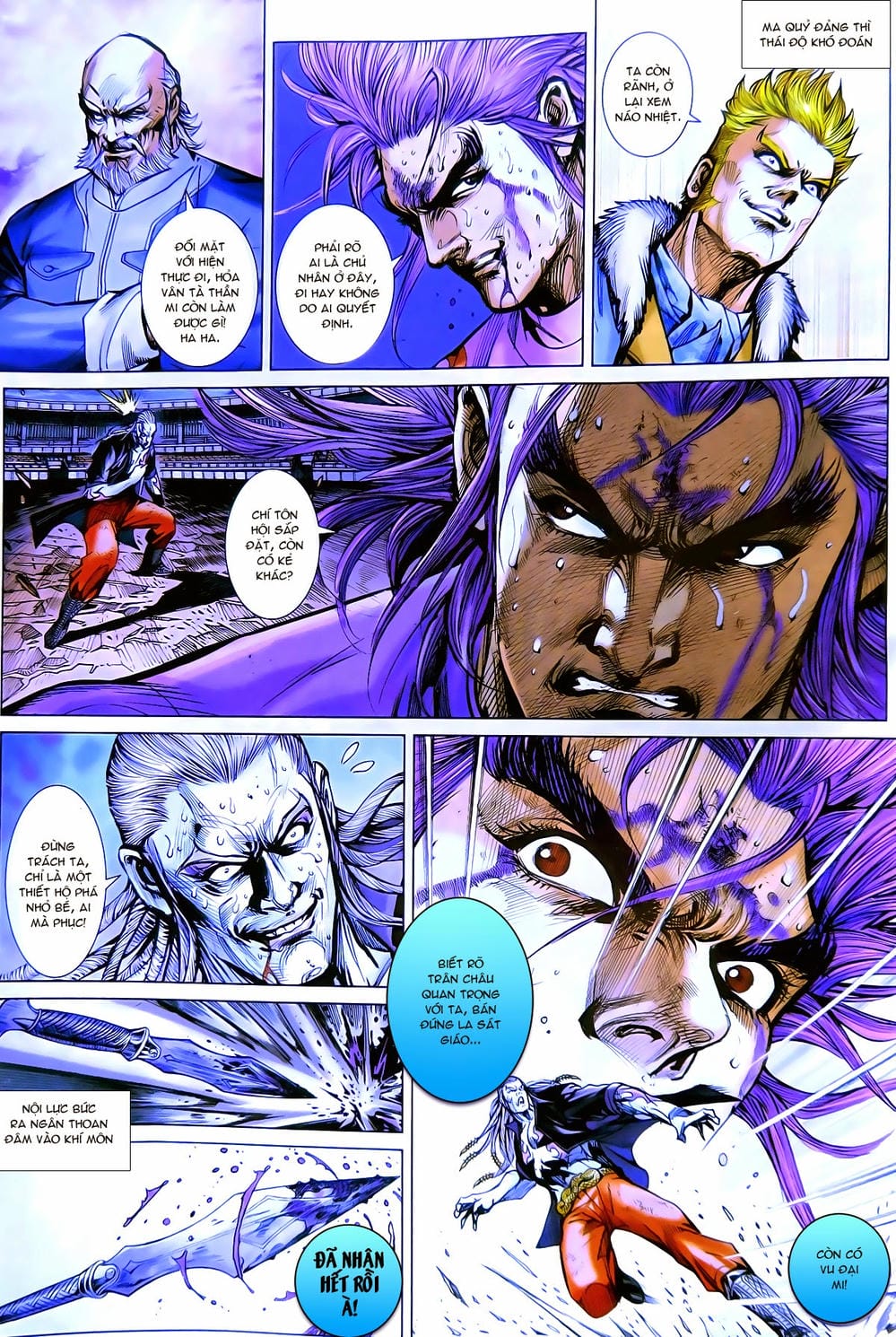 Truyện Tranh Tân Tác Long Hổ Môn trang 4