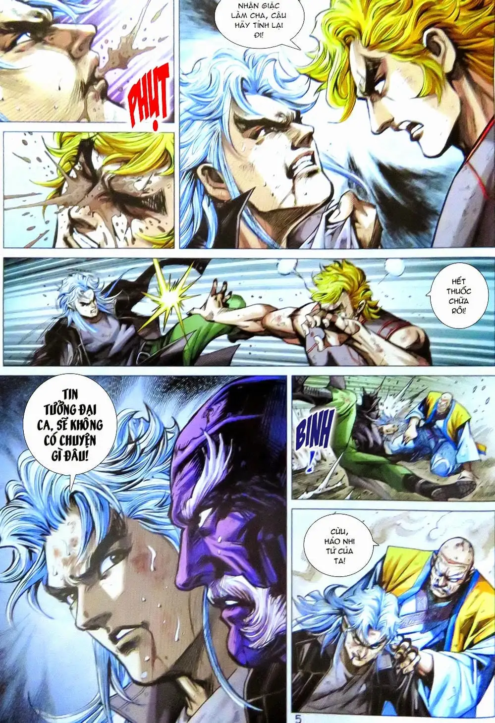 Truyện Tranh Tân Tác Long Hổ Môn trang 4