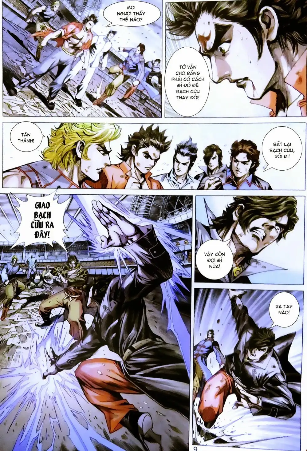 Truyện Tranh Tân Tác Long Hổ Môn trang 4