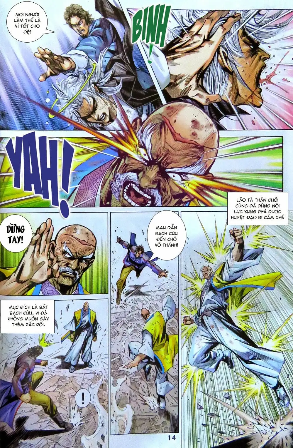 Truyện Tranh Tân Tác Long Hổ Môn trang 4