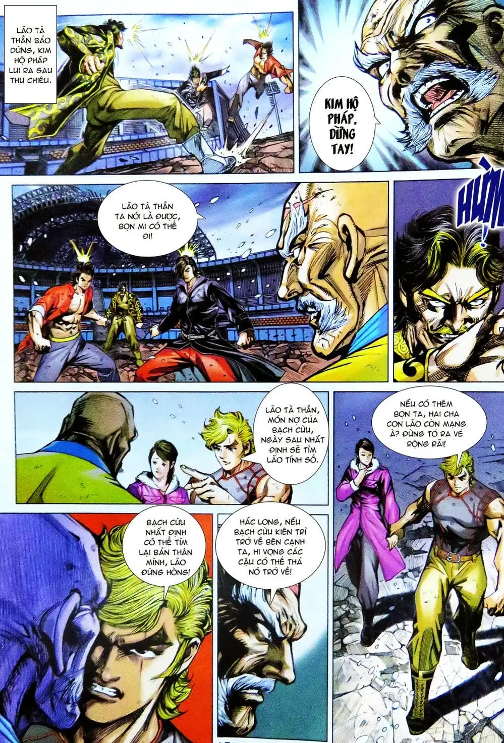 Truyện Tranh Tân Tác Long Hổ Môn trang 4