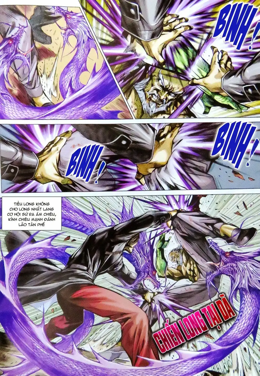 Truyện Tranh Tân Tác Long Hổ Môn trang 4