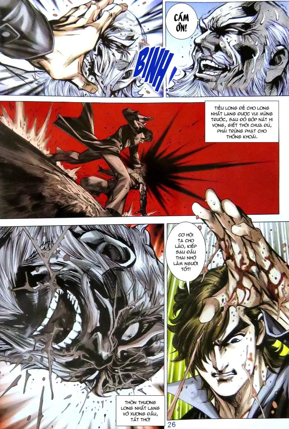 Truyện Tranh Tân Tác Long Hổ Môn trang 4