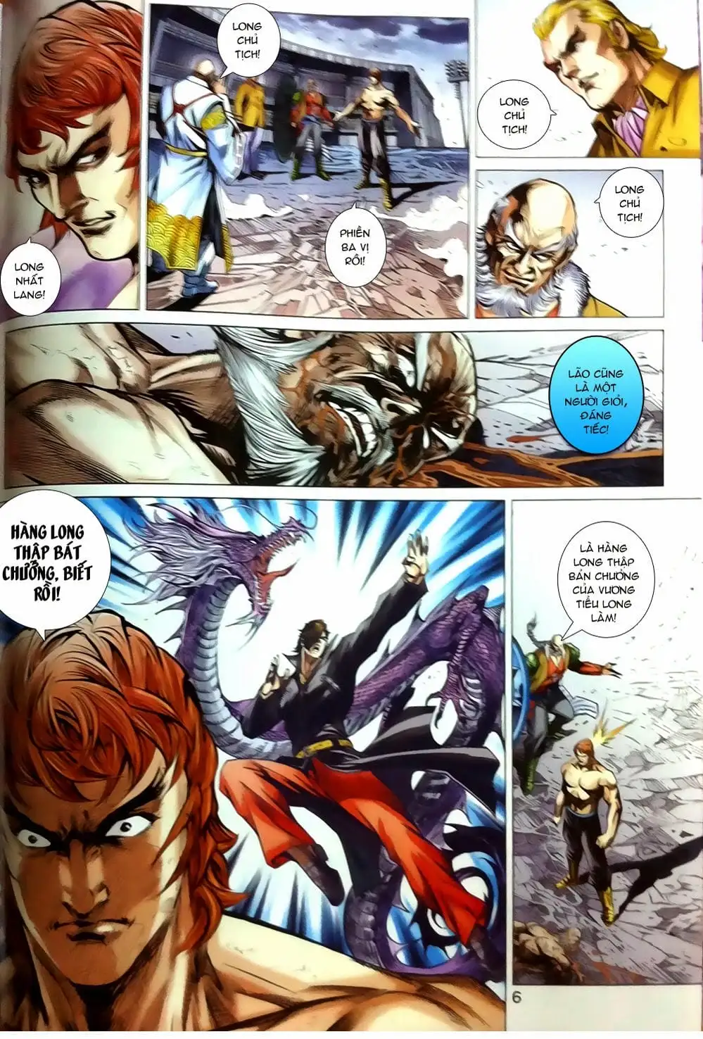 Truyện Tranh Tân Tác Long Hổ Môn trang 4