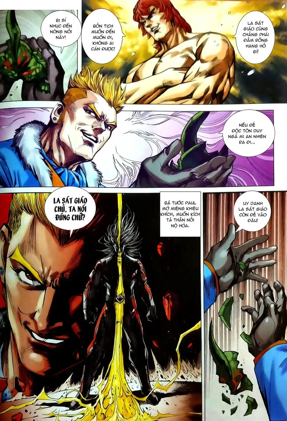 Truyện Tranh Tân Tác Long Hổ Môn trang 4