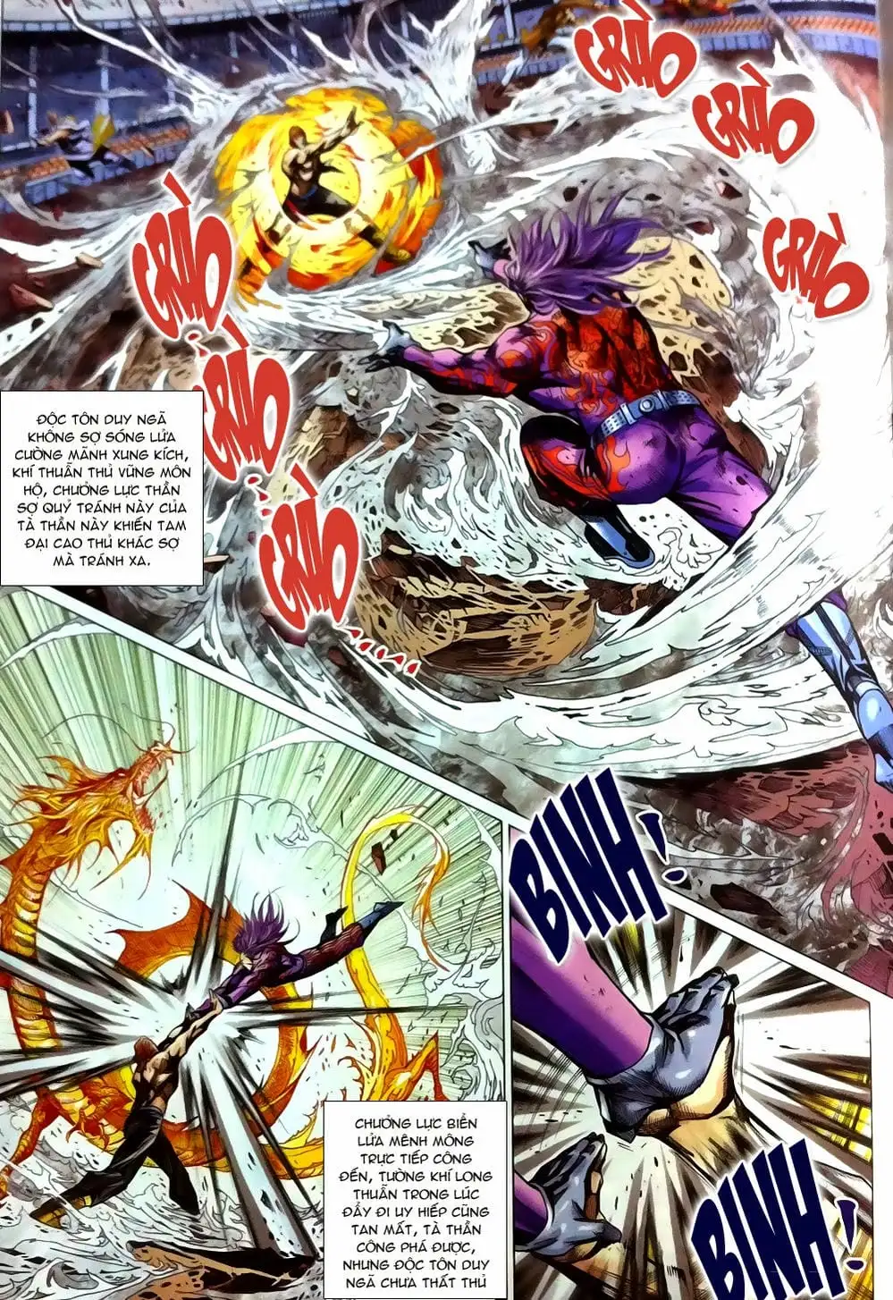 Truyện Tranh Tân Tác Long Hổ Môn trang 4