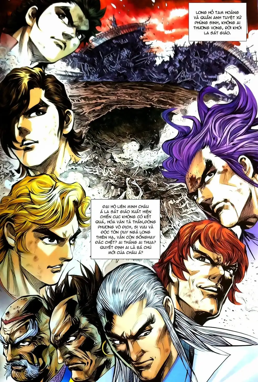 Truyện Tranh Tân Tác Long Hổ Môn trang 4