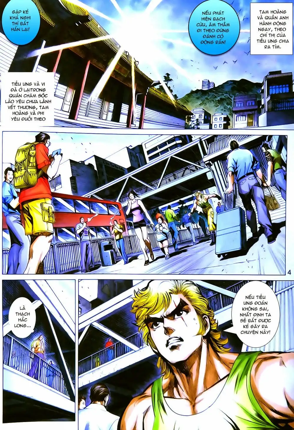 Truyện Tranh Tân Tác Long Hổ Môn trang 4
