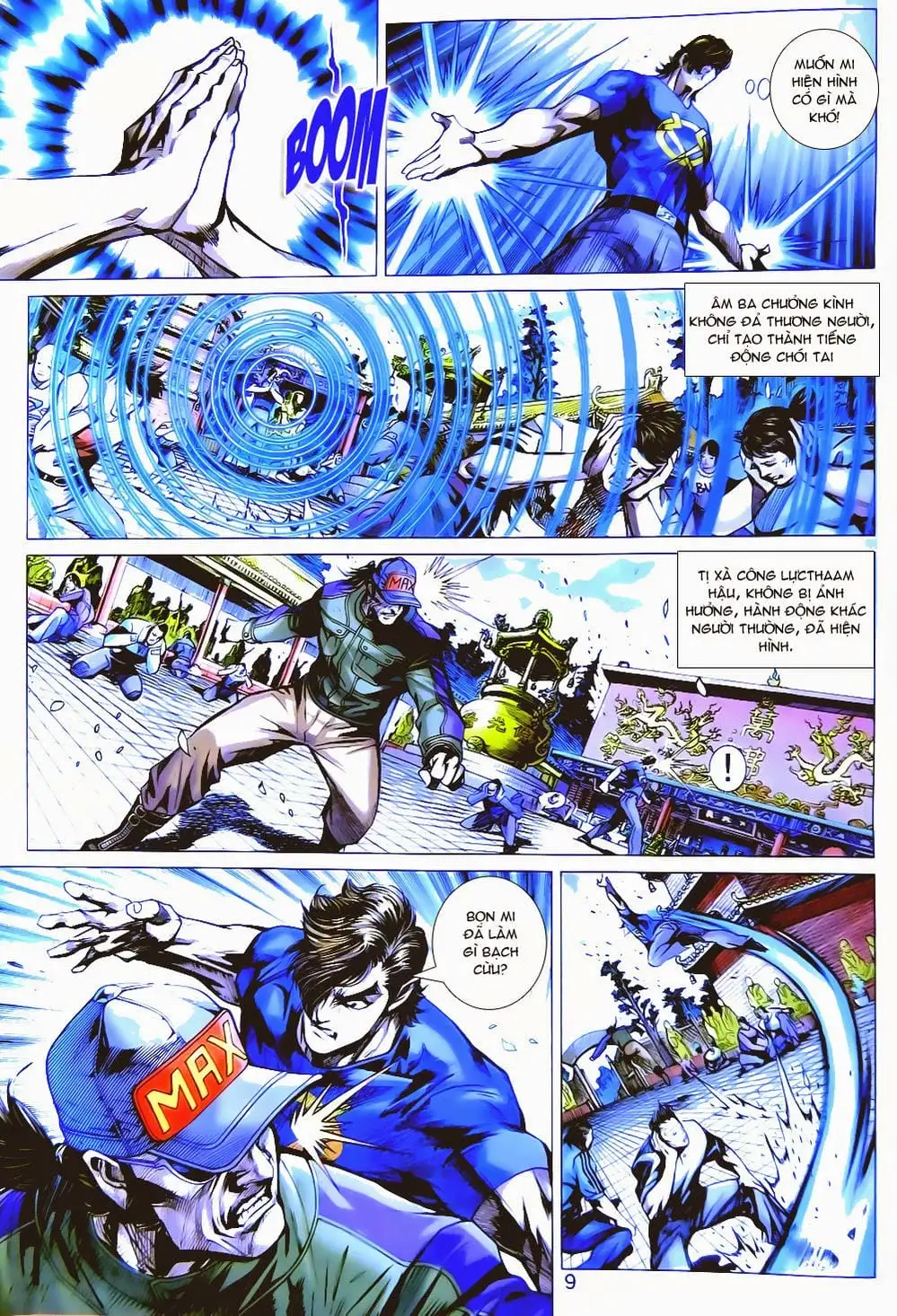 Truyện Tranh Tân Tác Long Hổ Môn trang 4