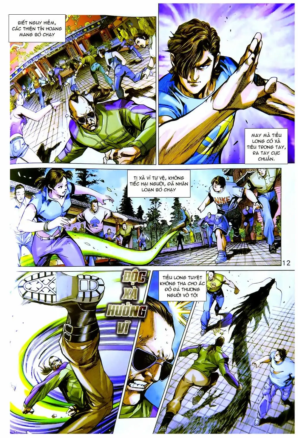 Truyện Tranh Tân Tác Long Hổ Môn trang 4