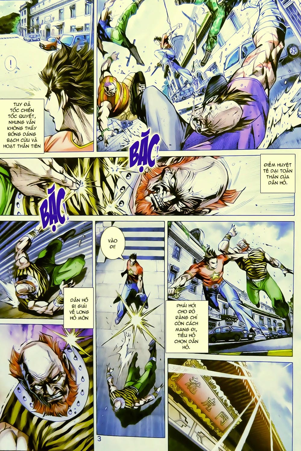 Truyện Tranh Tân Tác Long Hổ Môn trang 4