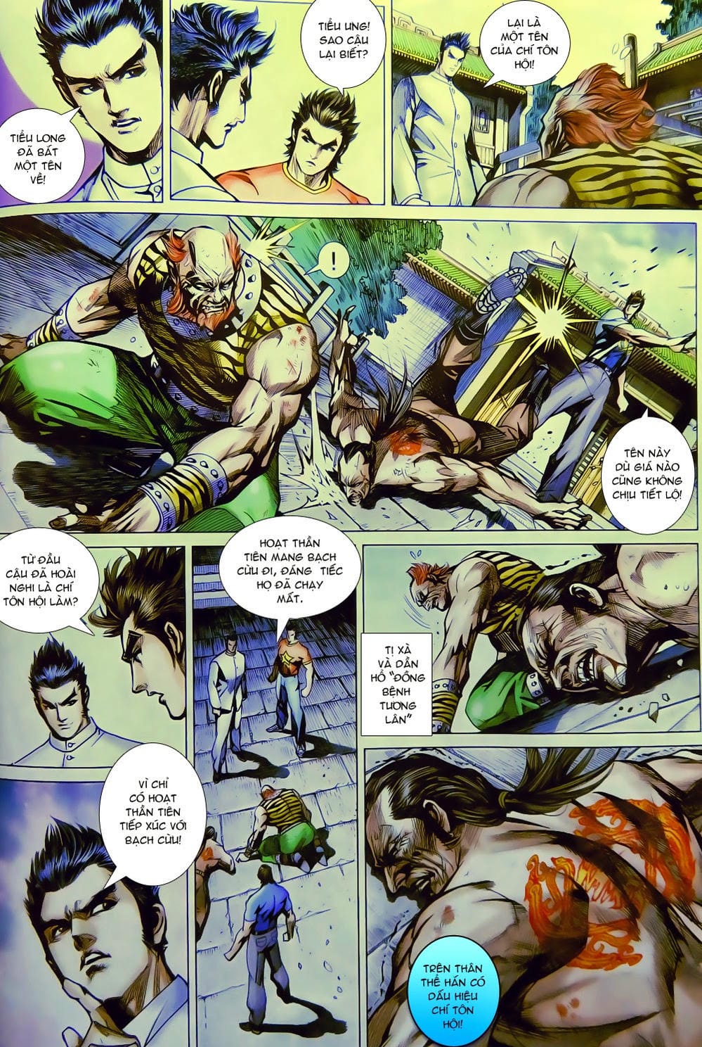 Truyện Tranh Tân Tác Long Hổ Môn trang 4