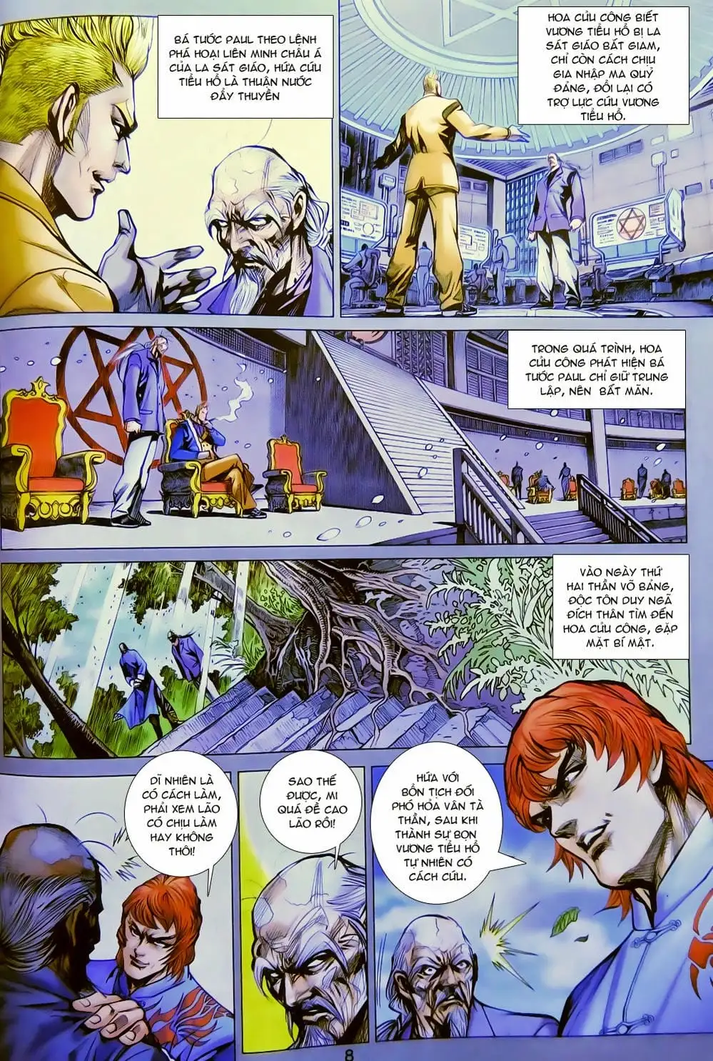 Truyện Tranh Tân Tác Long Hổ Môn trang 4