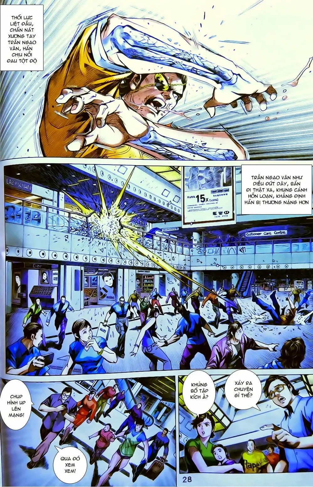 Truyện Tranh Tân Tác Long Hổ Môn trang 4