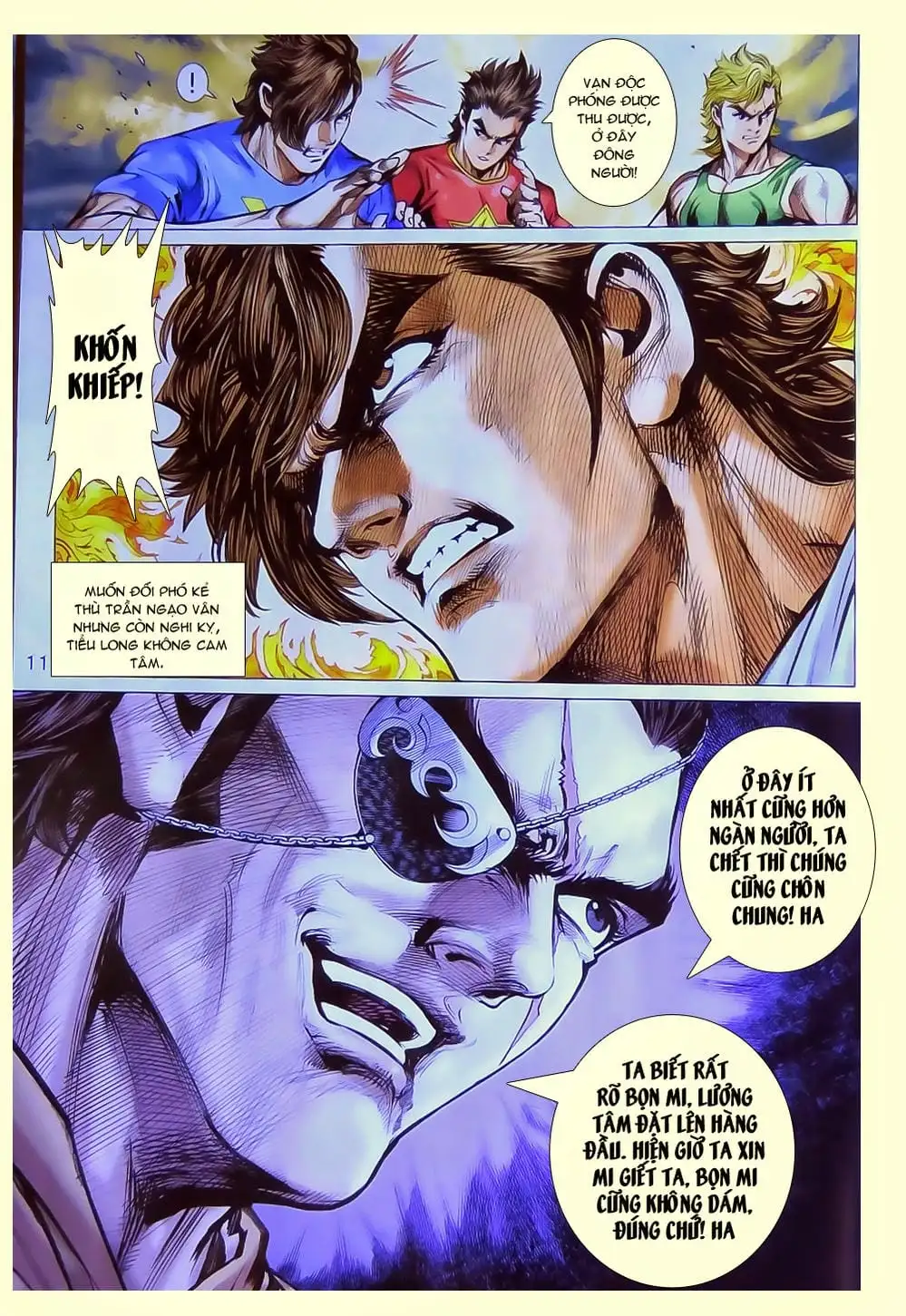 Truyện Tranh Tân Tác Long Hổ Môn trang 4